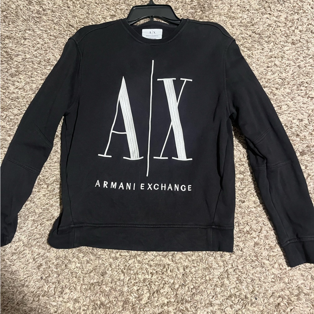 Black Armani Exchange Sweatshirt